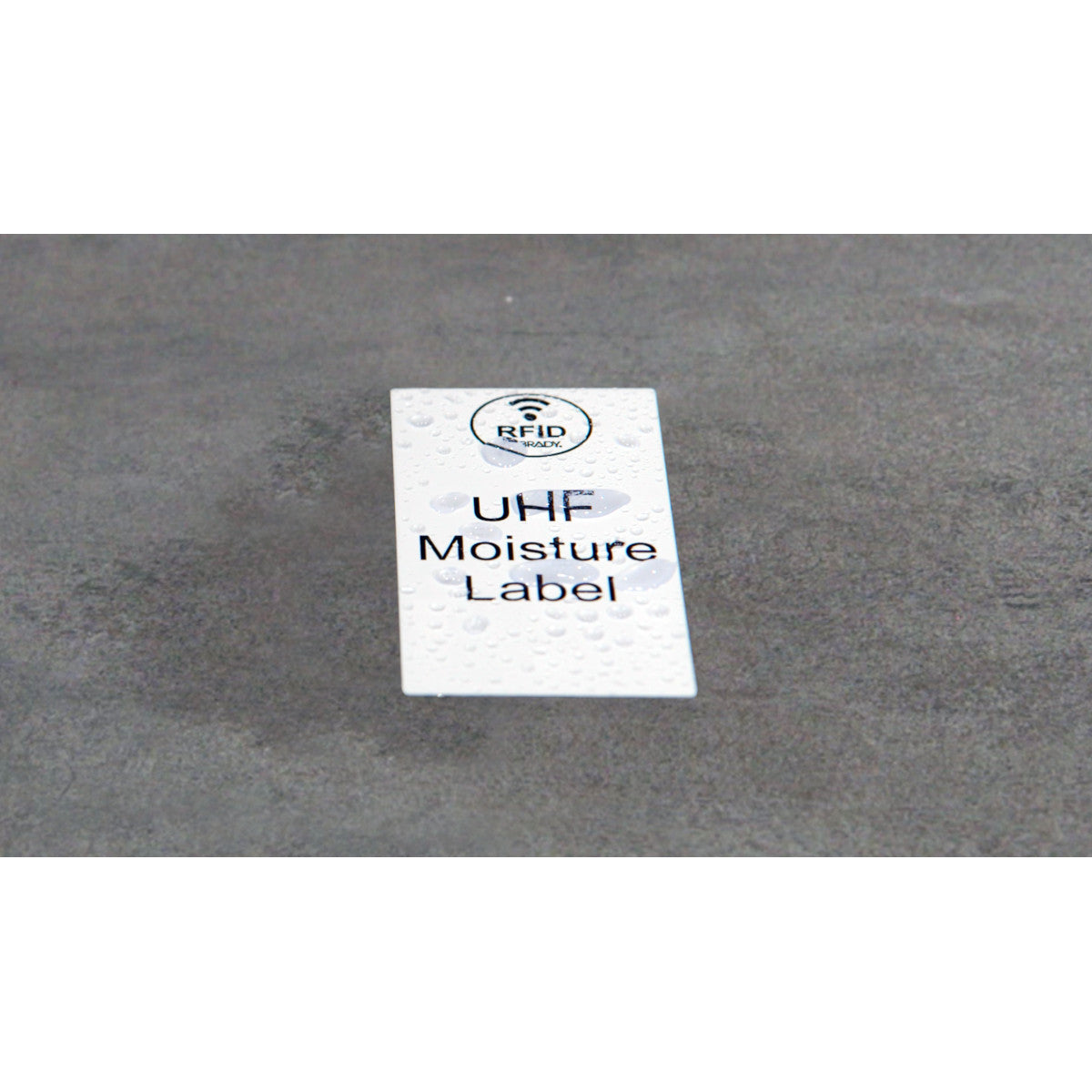 Brady THT-UHF-B423-42x85 Glossy White Polyester RFID Moisture Sensing Labels 311513