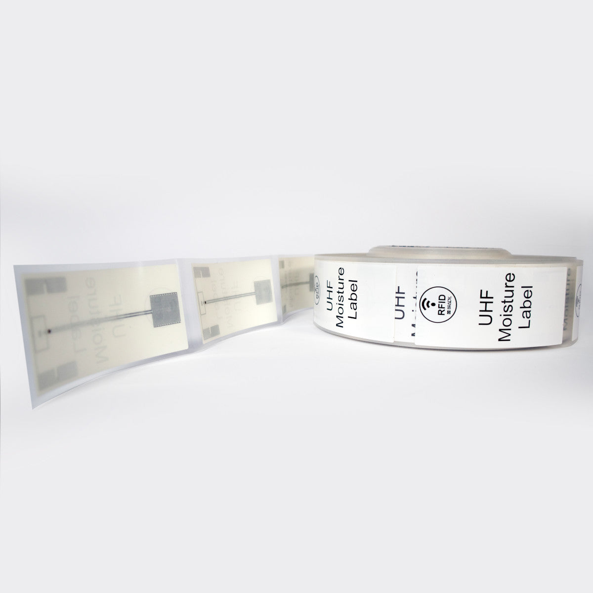 Brady THT-UHF-B423-42x85 Glossy White Polyester RFID Moisture Sensing Labels 311513