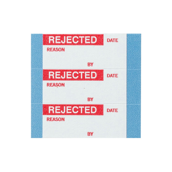 Brady WO-1-PK Quality Control labels - Rejected 149346