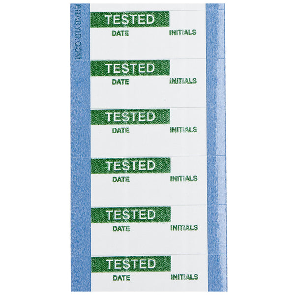 Brady WO-38-PK Quality Control labels - Tested 149362