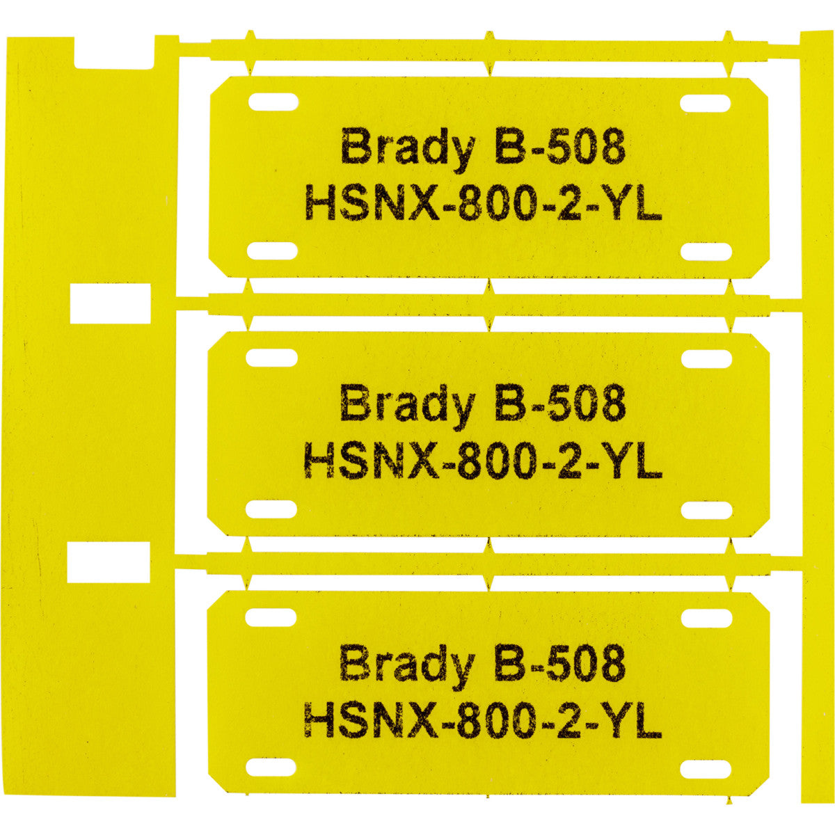 Brady HSNX-800-2-YL BradyTag Thermal & Dot Matrix Printable Tags 106288