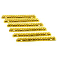 Brady Ez Panel 8" Standard Lock Rail, 6 Pack EZ Panel Loc Lock Rails - 203.20 mm 051260