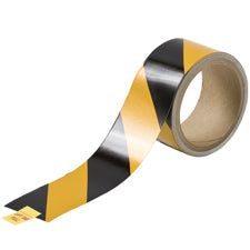 Brady Reflective Striped Tape Refws- 2B/Y Reflective Stripes Tape - Yellow / Black 076308