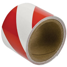 Brady Reflective Striped Tape Refws- 3 R/S Reflective Stripes Tape - Red / White 076313