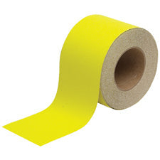 Brady Roll Mounted Antiskid Yellow 100mmx18M Roll-Mounted Anti-Skid Tape - Yellow 078092