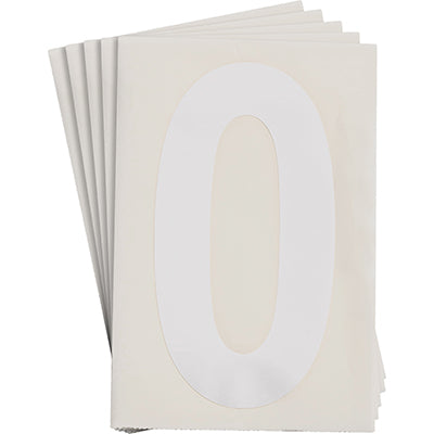 Brady Ts-152.40-514-0-Wt-20 ToughStripe Die-cut Numbers & Letters 121848
