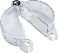 Brady Gvlo 1-2.5 Transparent Brady Gate Valve Lockouts 145581