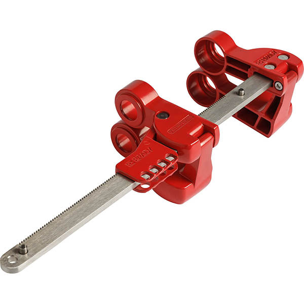 Brady Pipe Blind Lockout-2 Bolt Sec.1/2-3"Dia. Pipe Blind Lockout Device - Small 149228