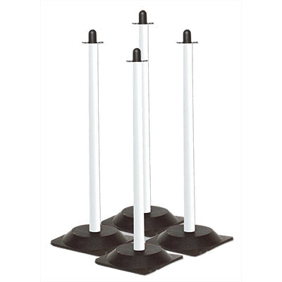 Brady Post & Rubber Base White Pk 4 Post & rubber base (1,6 kg) 256726