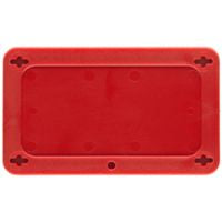 Brady Blank Red Utility Tag 1.5X3 Blank VIP Tags - Small 041924