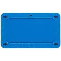 Brady Blank Blue Utility Tag 1.5X3 Blank VIP Tags - Small 041926