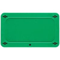 Brady Blank Green Utility Tag 1.5X3 Blank VIP Tags - Small 041928