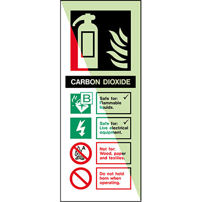 Brady X/X338/En79-Sa-Pholumb-100X300/1-B Glow-in-the-dark safety sign 836341