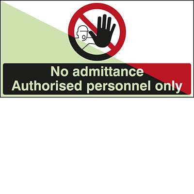 Brady P/X209/En51-Pp-Pholumb-200X100/1-B Glow-in-the-dark safety sign 836125