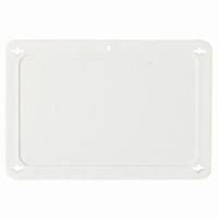 Brady Blank White Utility Tag 2.5X4 Blank VIP Tags - Large 087697