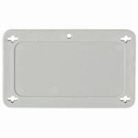 Brady Blank Gray Utility Tag 1.5X3 Blank VIP Tags - Small 087698