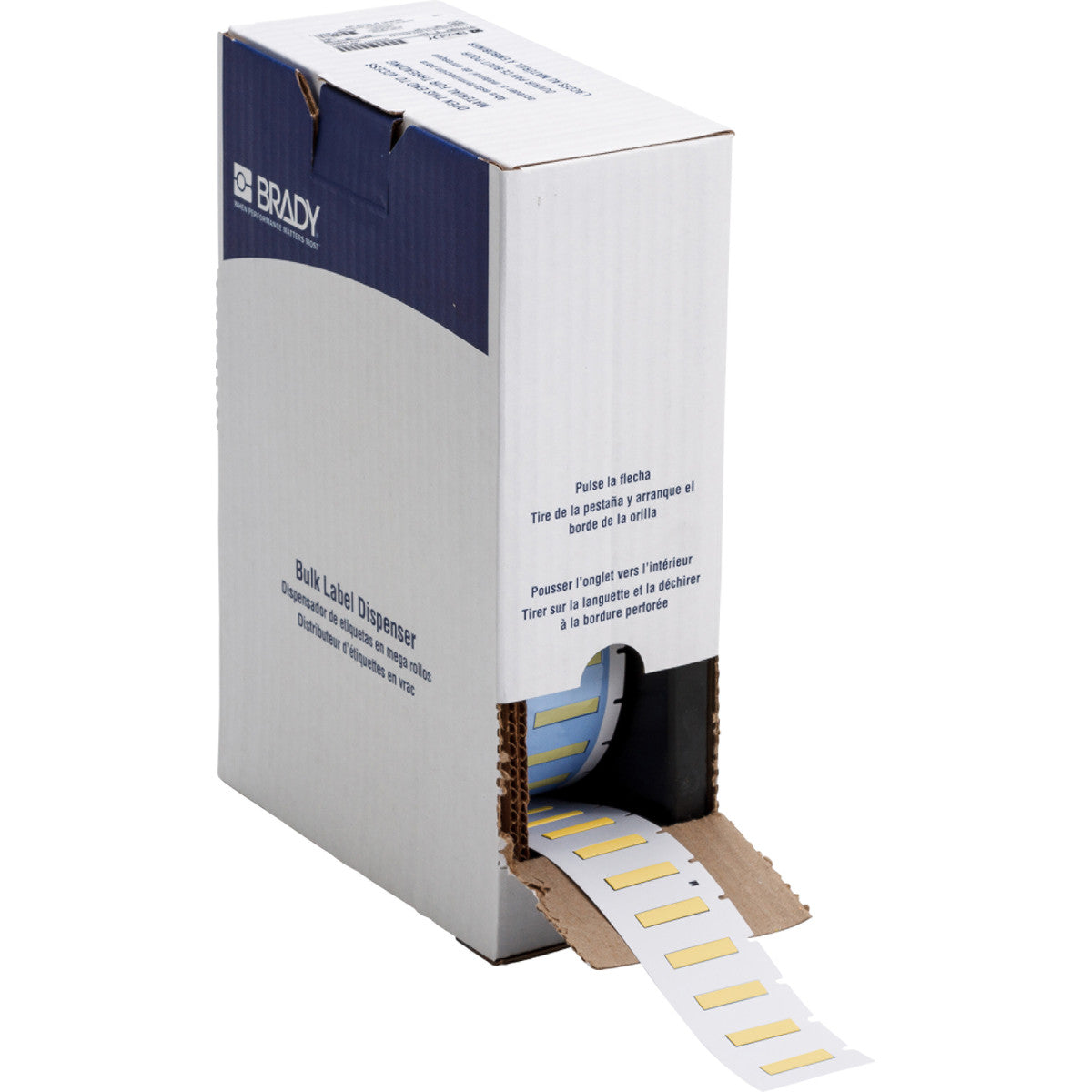Brady BM-125-1-342-YL PermaSleeve® Heat-Shrink Labels for M610, M611, BMP61, M710 and BMP71 174421