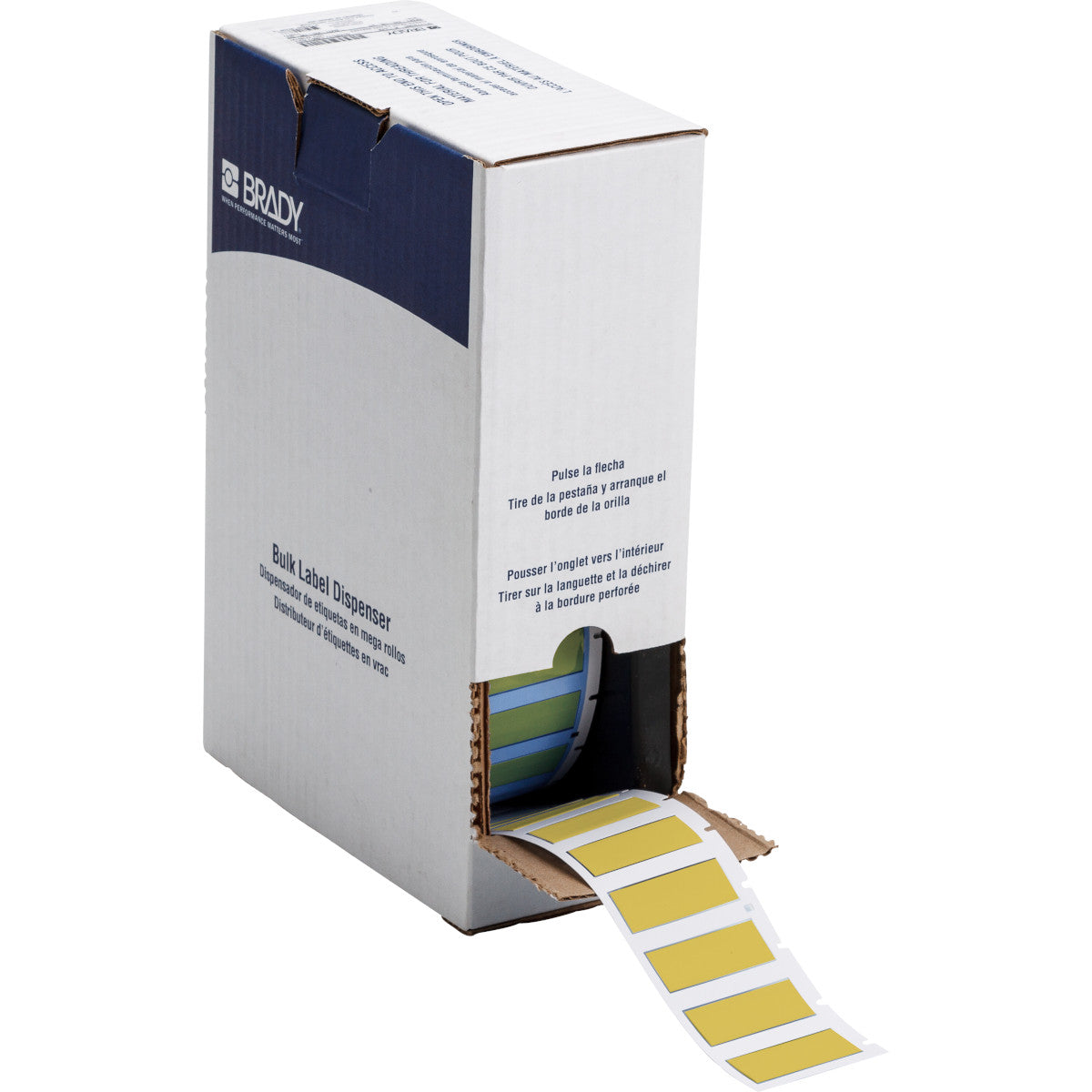 Brady BM-375-175-342-YL PermaSleeve® Heat-Shrink Labels for M610, M611, BMP61, M710 and BMP71 174481