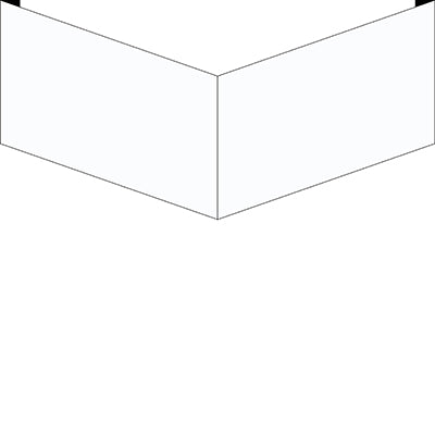 Brady V Blank-151X300-B-455 Blank Projecting Signs 222586
