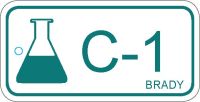 Brady Energy Tag-C-1-75X38Mm-Pp/25 Energy Source Tag - Chemical 138428