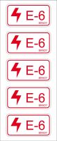Brady Energy Tag-E-6-75X38Mm-Sa/5 Energy Source Label - Electrical 138467