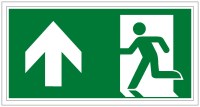 Brady E/A0/E001/Nt-Pp-297X148/1-B Emergency exit (left) - ISO 7010 138922