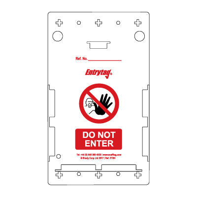 Brady Ent-Gb-Etsh-V2-A Entrytag Holder 136550