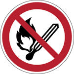 Brady P/P003/Nt-Pp-Pholumb-Dia200/1-B Glow-in-the-dark safety sign 836755