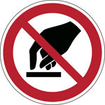 Brady P/P010/Nt-Sa-Pholumb-Dia 150/1-B Glow-in-the-dark safety sign 835936