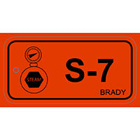 Brady Energy Tag-S-7-75X38Mm-Pp/25 Energy Source Tag Steam 138762