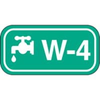 Brady Energy Tag-W-4-75X38Mm-Pp/25 Energy Source Tag - Water 138416
