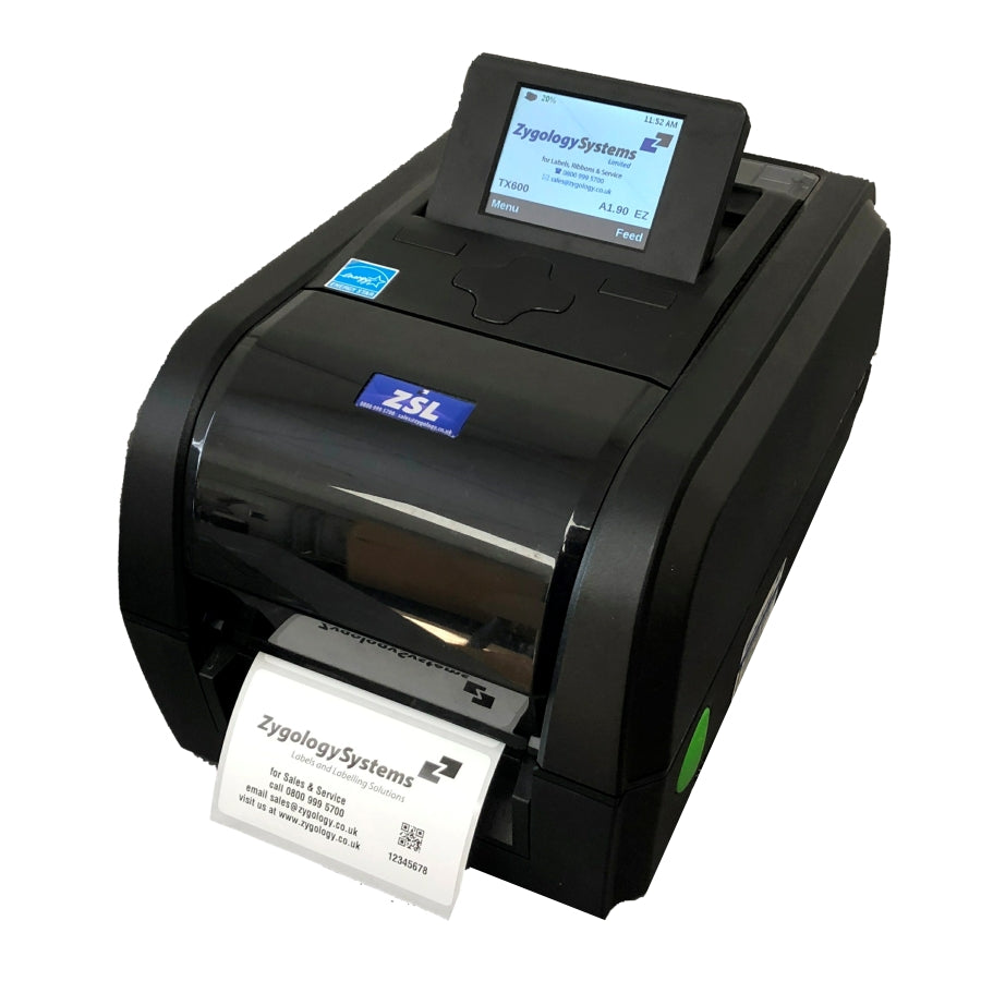 ZSL1300-PRO 300 DPI Thermal Transfer Label & Barcode Desktop Printer