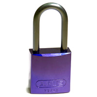 Brady Full Alu Padlocks 40Mm Sha Kd Purple/6 Aluminium padlocks - Aluminium Shackle 814078