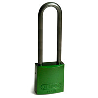Brady Full Alu Padlocks 75Mm Sha Kd Green/6 Aluminium padlocks - Aluminium Shackle 814083