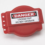 Brady Adj Gate Valve Lockout 1-6.5" W /Labels Adjustable Gate Valve Lockout 064057