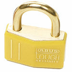 Brady Brass Padlock, 43 Mm Kd Yellow 12/Pac Brass Padlocks 051357