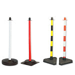 Brady Bradylink Post & Tri Plas Base Red Post & triangular plastic base (no cement) 292233