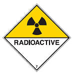 Brady Imdg 7A-100*100-B7541 Maritime Transport Sign - IMDG 7A - Radioactive 257555