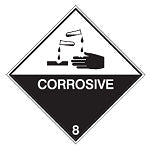 Brady Imdg 8A-100*100-B7541 Maritime Transport Sign - IMDG 8A - Corrosive 257557