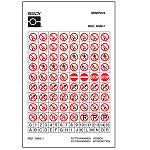 Brady Mini-1 Mini-Pictograms - Mini 1: Prohibition 286904