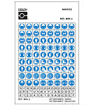 Brady Mini-2 Mini-Pictograms - Mini 2: Mandatory 286905