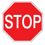 Brady Pic 230 Rl-Dia 025-B7541 Traffic Sign on Roll - PIC 230 227434