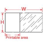 Brady PTL-77-461 Self-Laminating Polyester Labels For M611, Bmp61 And Bmp71 062264