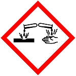 Brady Pic 1808-70*70-B7541-Crd GHS Symbol - Corrosive 811717