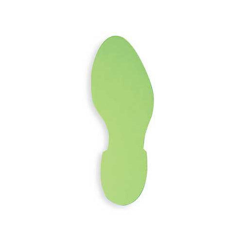 Brady B324 Footprint-Right 12" Glow 10/Pac B324 FOOTPRINT-RIGHT 12" GLOW 10/PAC 814050