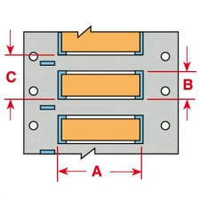 Brady PSPT-250-1-OR Permasleeve Wire Marker Sleeves For M611, Bmp61 And Bmp71 110047