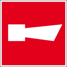 Brady F/X1404/Nt-Alu-Pholumc-200X200/1-B Glow-in-the-dark Safety Sign 134739