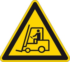 Brady Pic 306-Tri 500-B7538 Floor Safety Sign - Warning Sign 223663