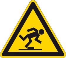 Brady Pic 325-Tri 500-B7538 Floor Safety Sign - Warning Sign 223662