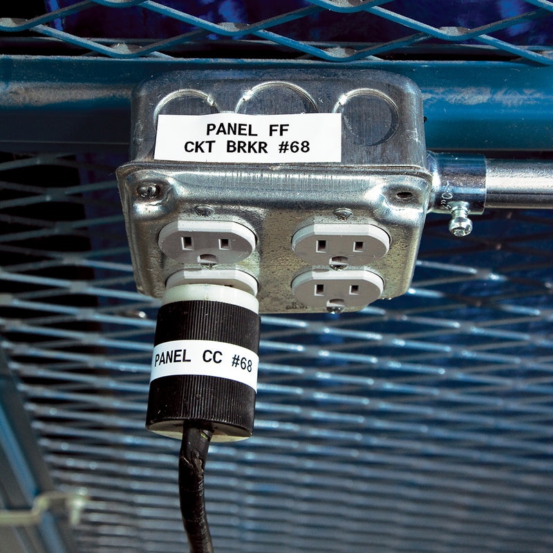Brady M6C-1000-439 Multi-Purpose Vinyl Labels for M610, M611, BMP61, M710 (with media adapter) and BMP71 (with media adapter) 174308